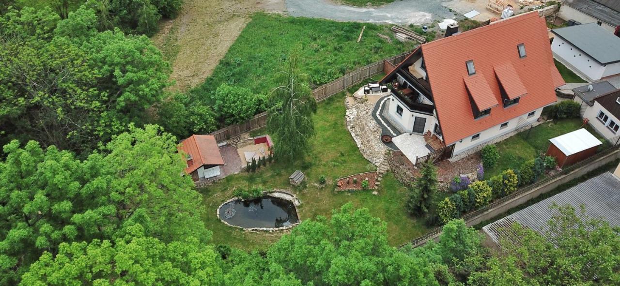 Ferienwohnung "Gruenes Tor" Bei Dresden Dohna Екстер'єр фото