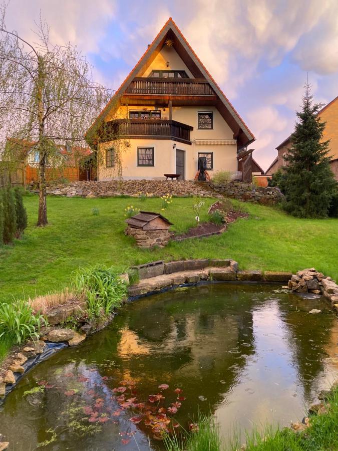 Ferienwohnung "Gruenes Tor" Bei Dresden Dohna Екстер'єр фото