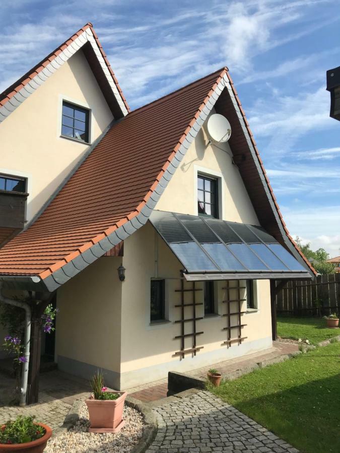 Ferienwohnung "Gruenes Tor" Bei Dresden Dohna Екстер'єр фото